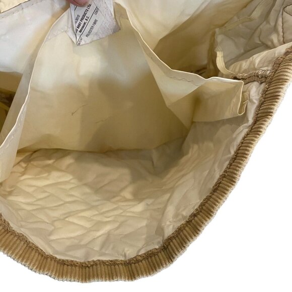 Vtg Snugli Diaper Bag Change Pad Tan Corduroy HTF - Picture 8 of 9